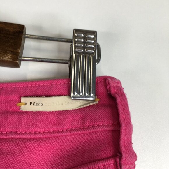 Pilcro and the Letterpress Stet Fit Cuffed Pink Shorts Size 25 - Picture 8 of 11